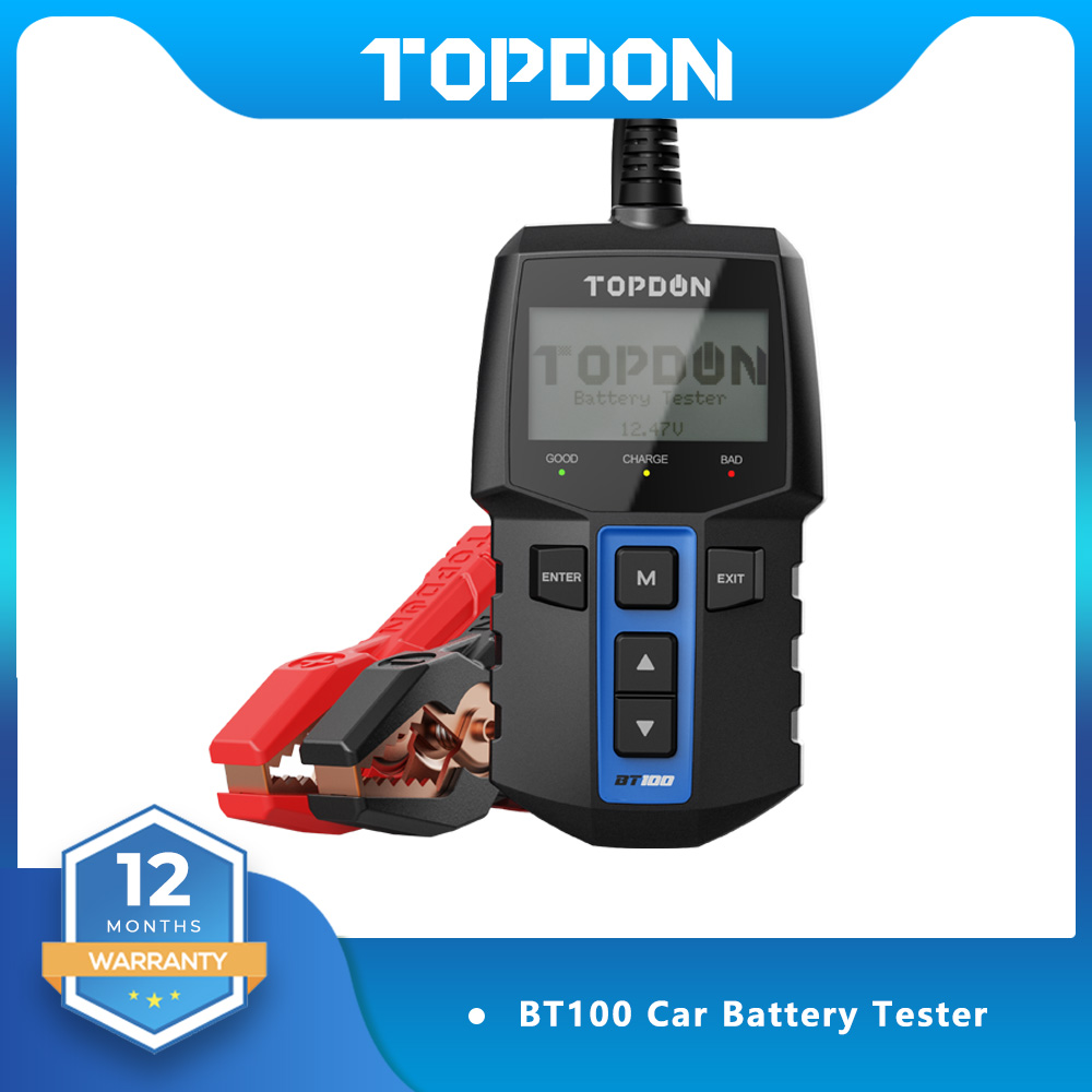 Topdon Tc001 Thermal Camera - TOPDON BT100 12V Araç Akü Test