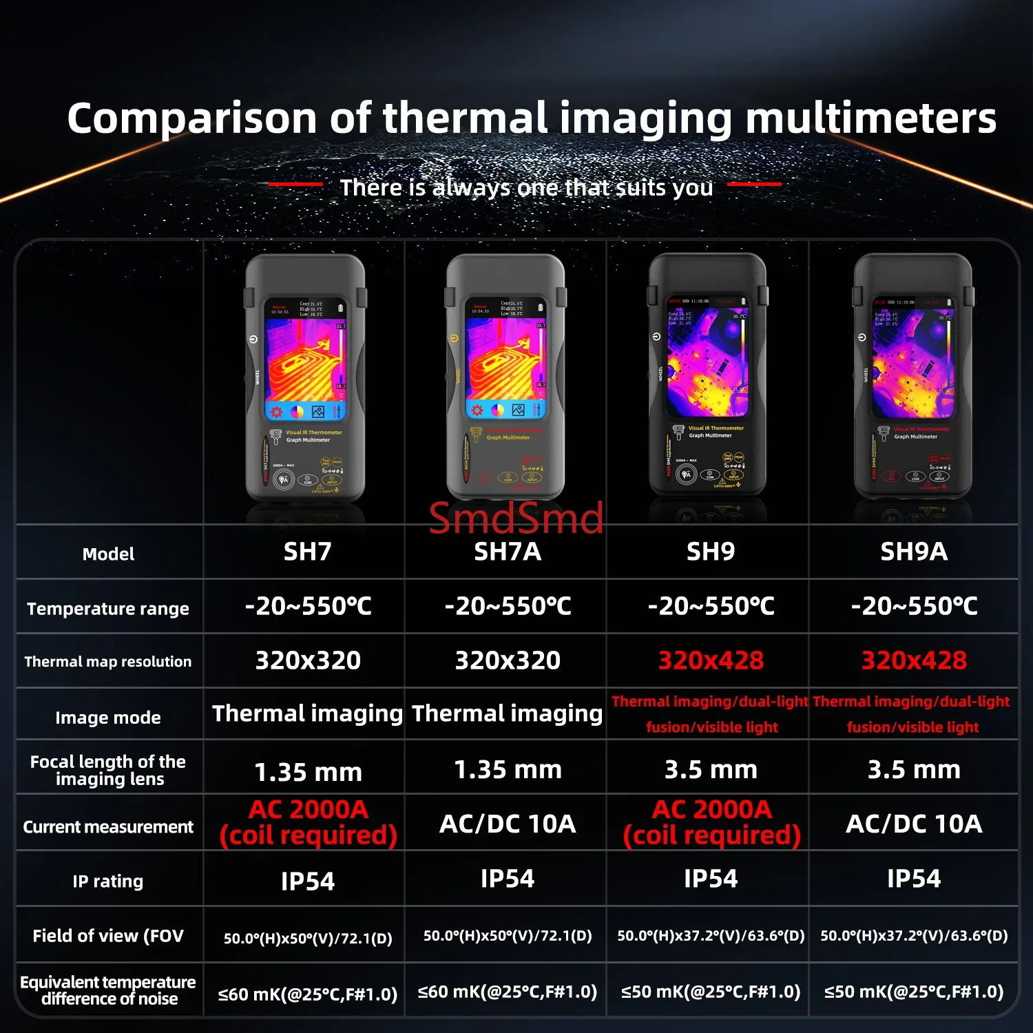 Thermal Imager Pcb Repair - SH9A SH7A SH9 SH7 Yüksek çözünürlüklü
