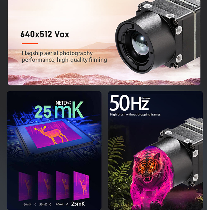 Hunting Thermal Imaging Scope - Yeni Gelen 640x512 FPV Drone Termal