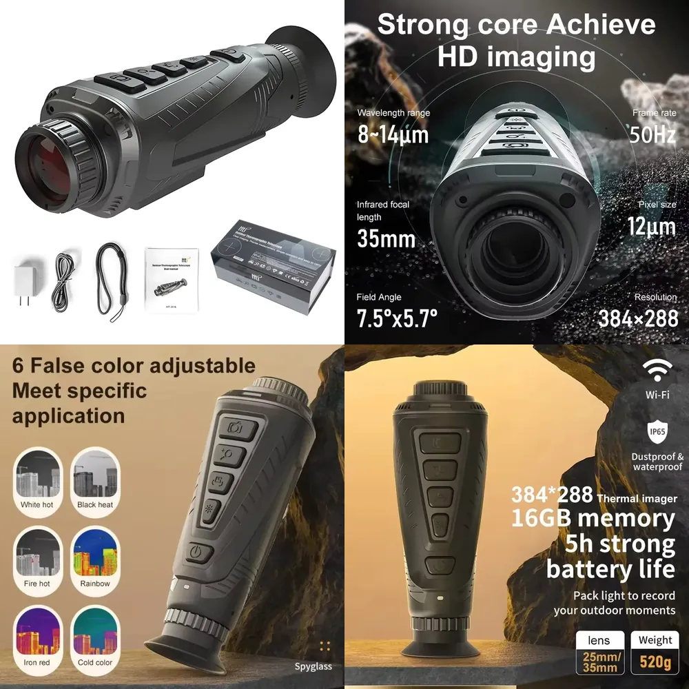 2026 Termal Görüş Dürbünü, 384 - Thermal Scope Night Vision Monocular incelemesi ve fiyatı
