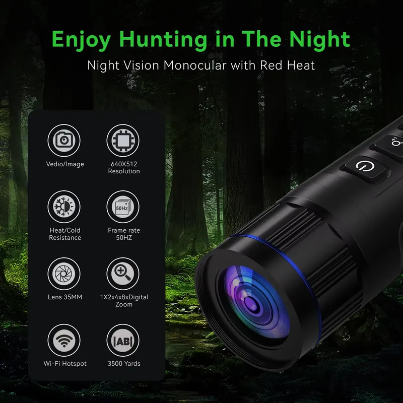 CE-6 Mini Kamera 640*512 Terma - Thermal Scope Night Vision Monocular incelemesi ve fiyatı