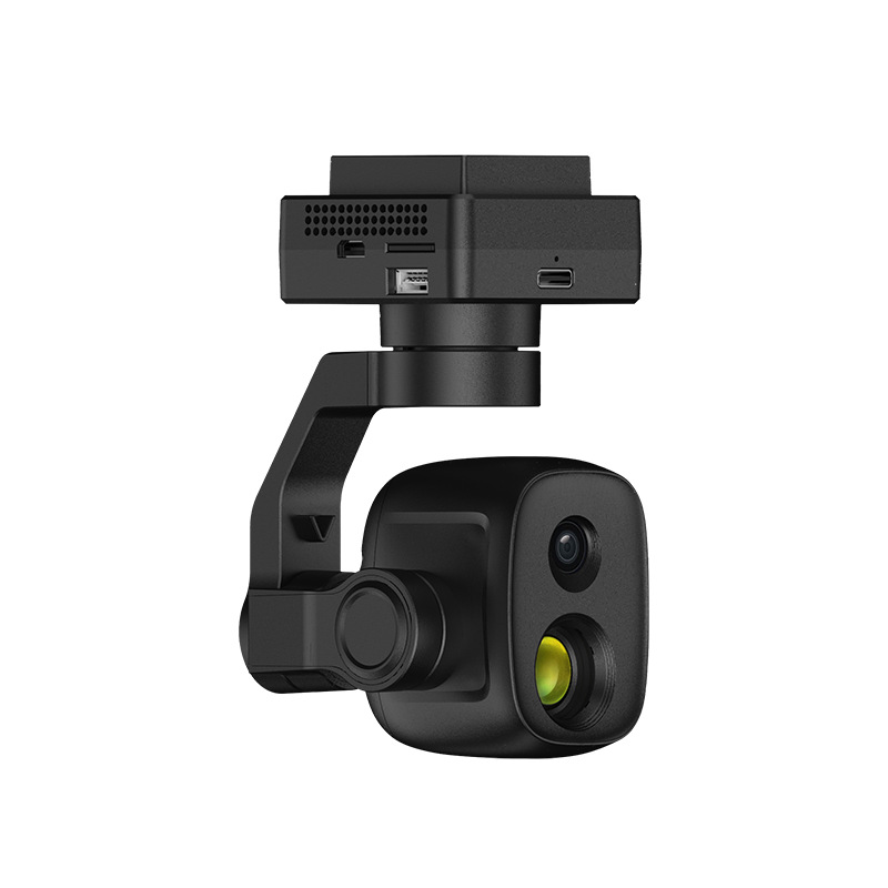 Mini çift ışıklı pod 640 * 512 - Thermal Imager Drone Gimbal incelemesi ve fiyatı