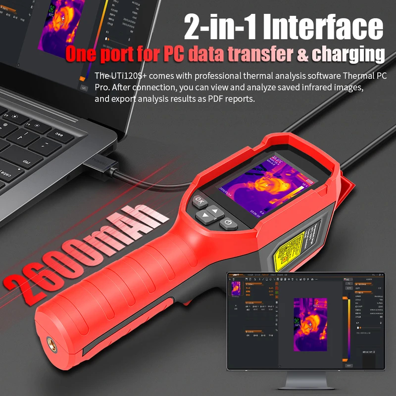 UNI-T UTi120S PLUS Termal Kame - Nf 521 Thermal Imaging Camera incelemesi ve fiyatı