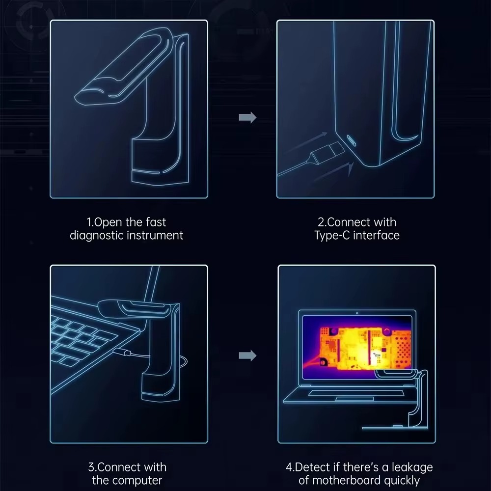 ShortCam II Kızılötesi Termal  - Shortcam Thermal Imaging Pcb incelemesi ve fiyatı