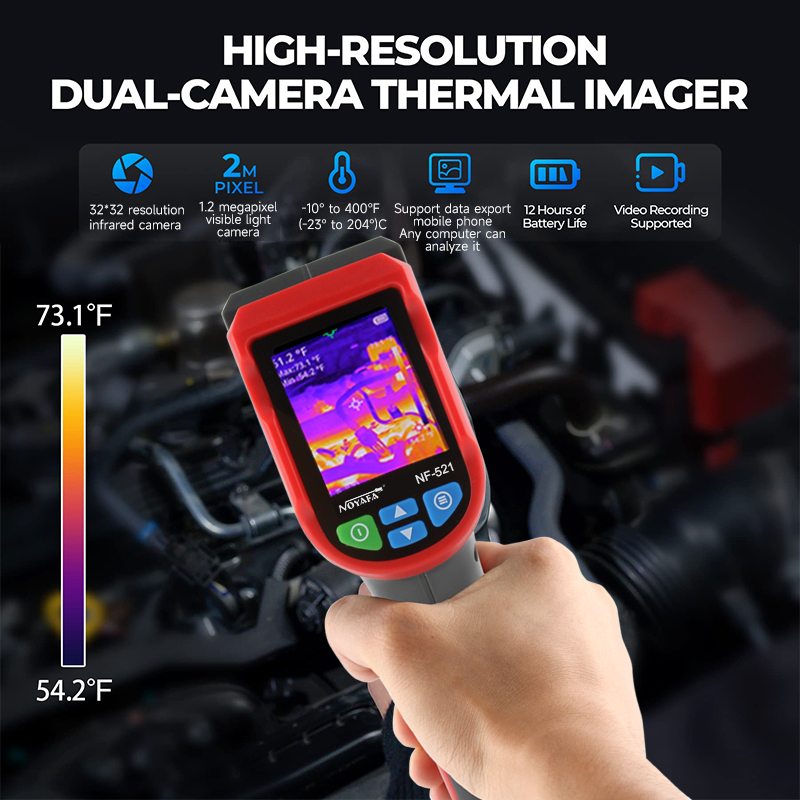 NOYAFA NF-521 Profesyonel Term - Nf 521 Thermal Imaging Camera incelemesi ve fiyatı