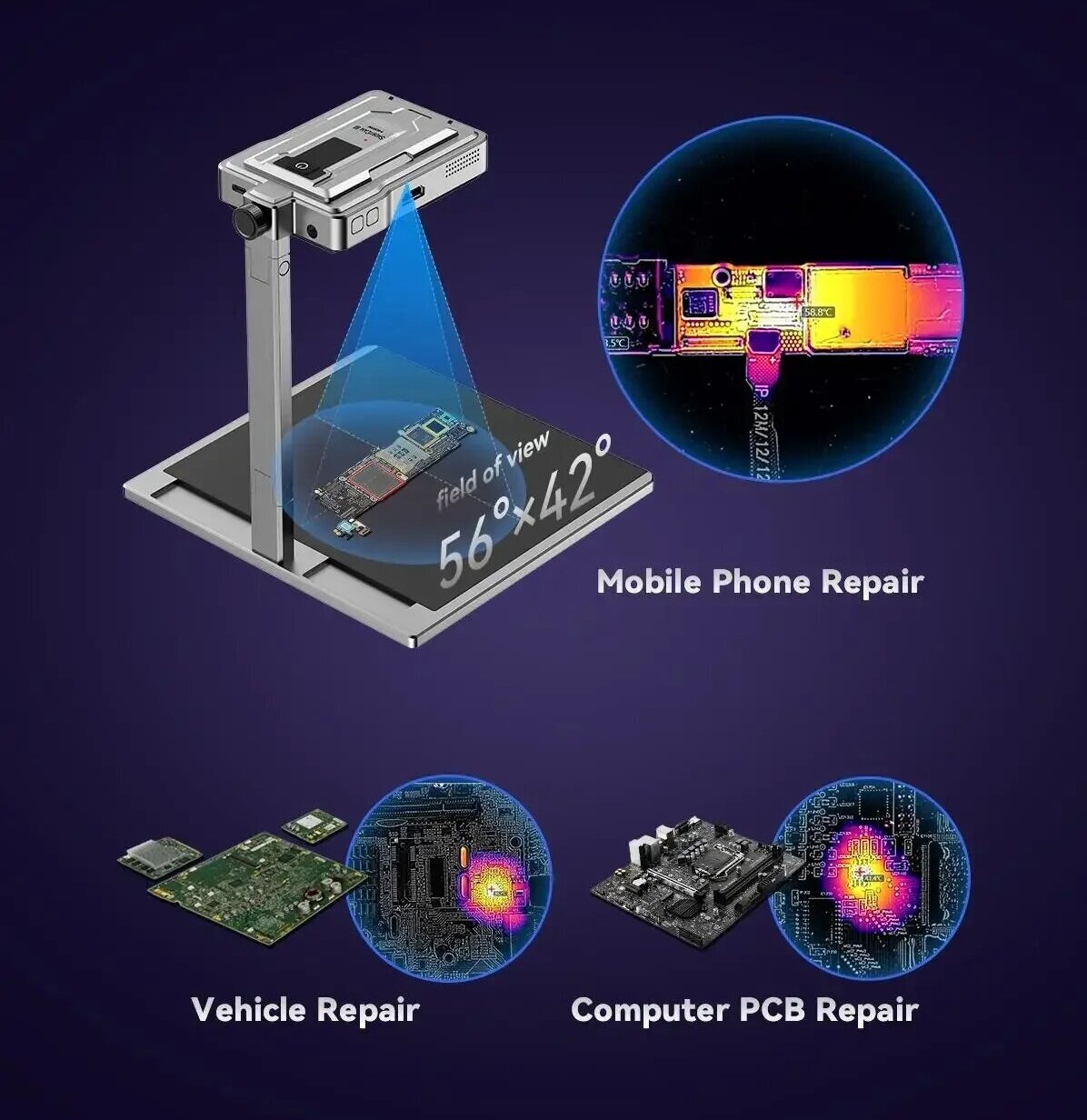 LANGCHI ShortCam III 4K Kızılö - Shortcam Thermal Imaging Pcb incelemesi ve fiyatı